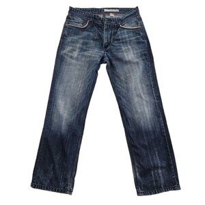 DKNY Broadway Jeans Men's 34x30 Dark Wash Straight Leg VTG EUC Denimcore Cotton